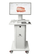 Chariot médical pour PC tour avec écran et clavier
